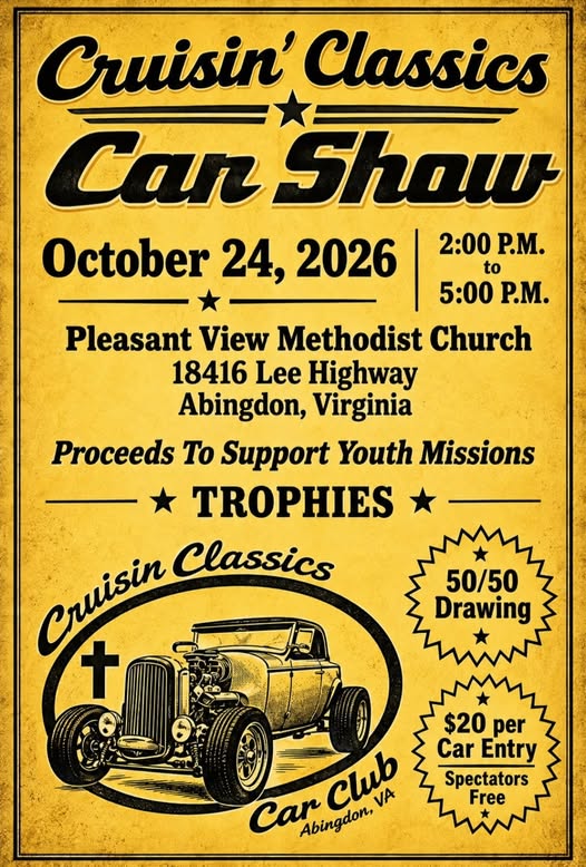 Flyer for Cruisin' Classics Can Show