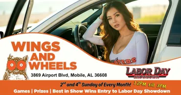 Flyer for Wings and Wheels