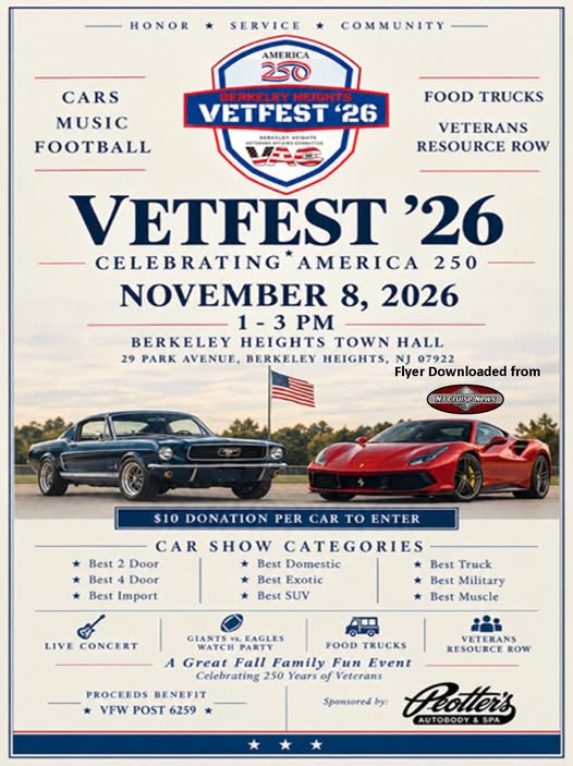 Flyer for VetFest '26 - Celebrating America 250