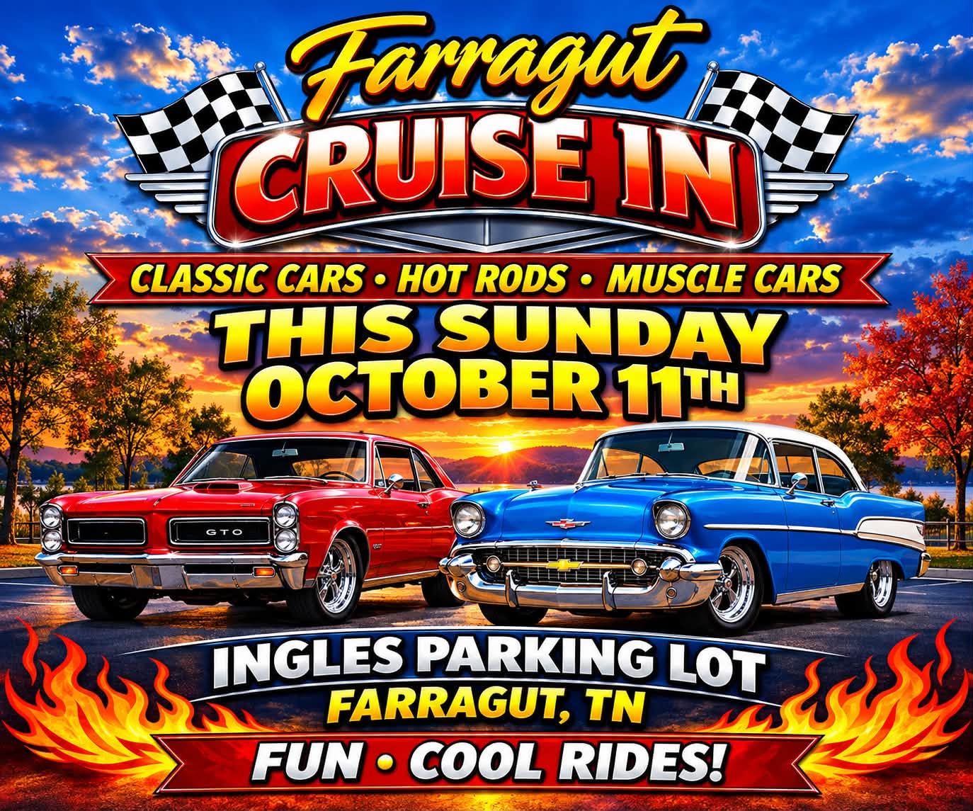 Flyer for Farragut Cruise In