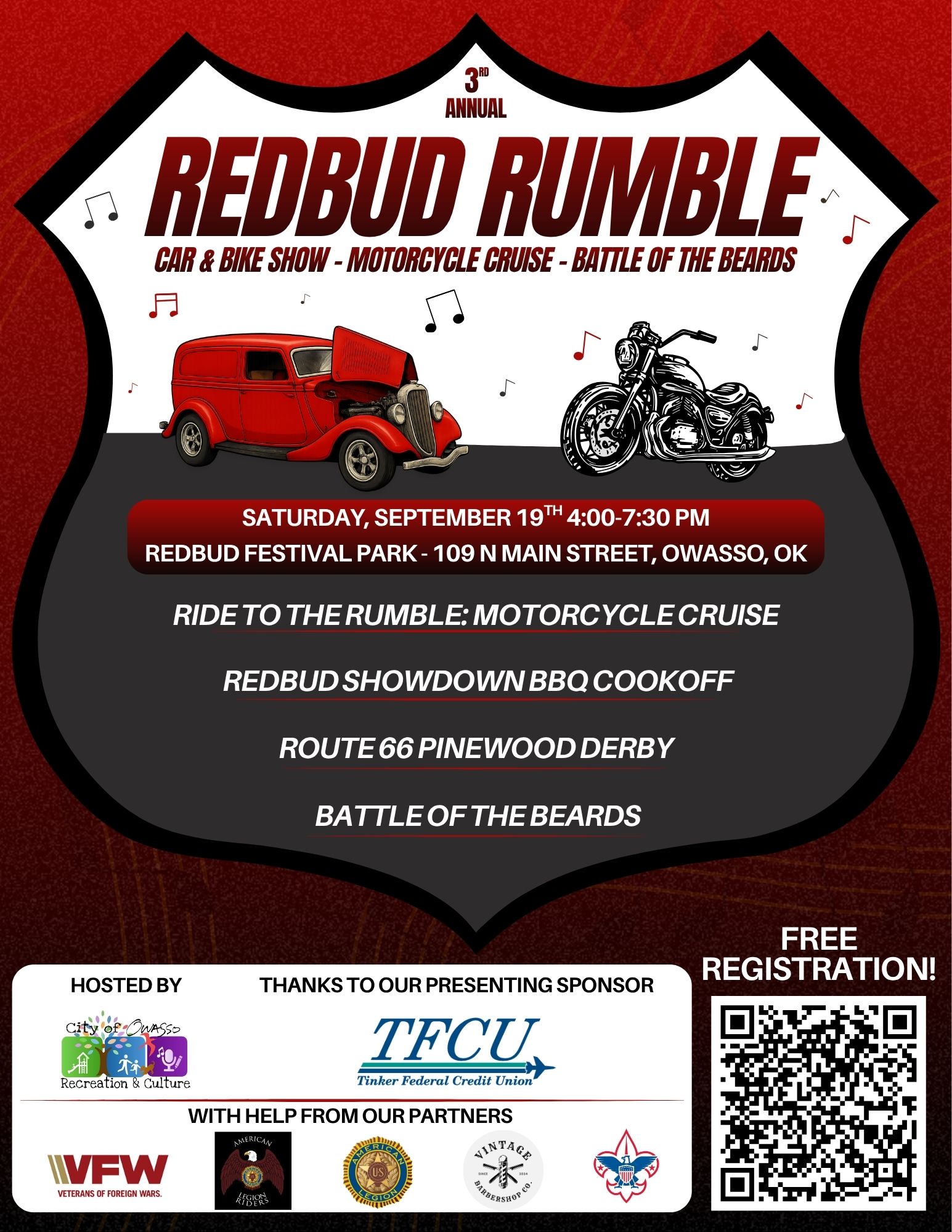 Redbud Rumble flyer