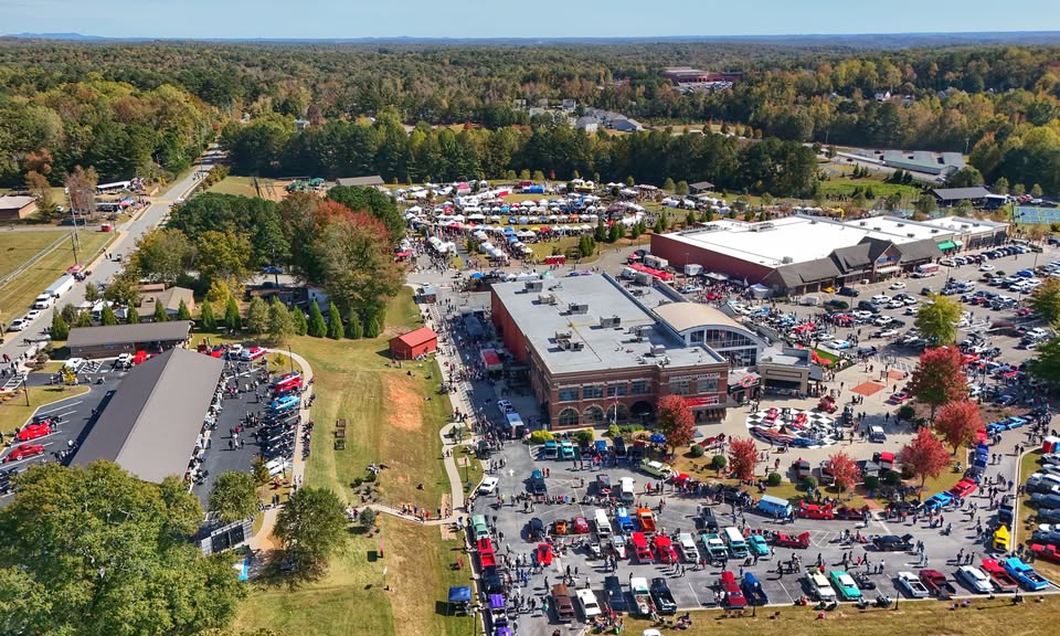 Flyer for 59th Annual Mountain Moonshine Festival & Car Show