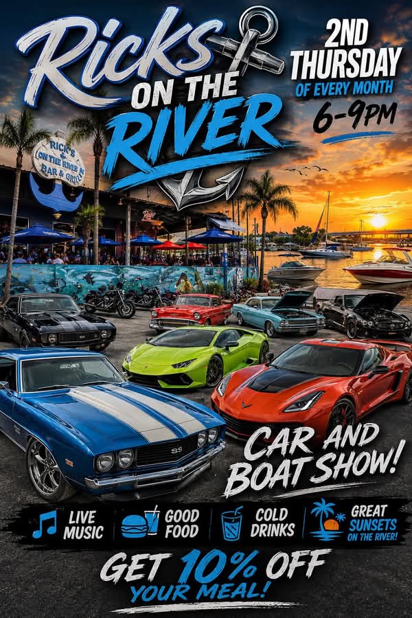 Flyer for Revved Up on the River