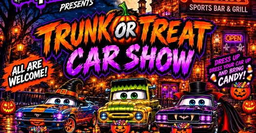 Flyer for Halloween Car Fun