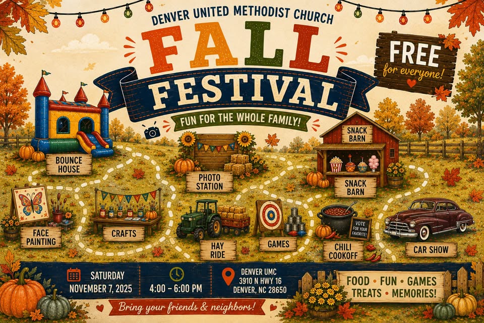 Flyer for Fall Festival and Car Show