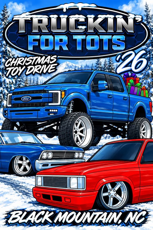 Flyer for Truckin' For Tots '26
