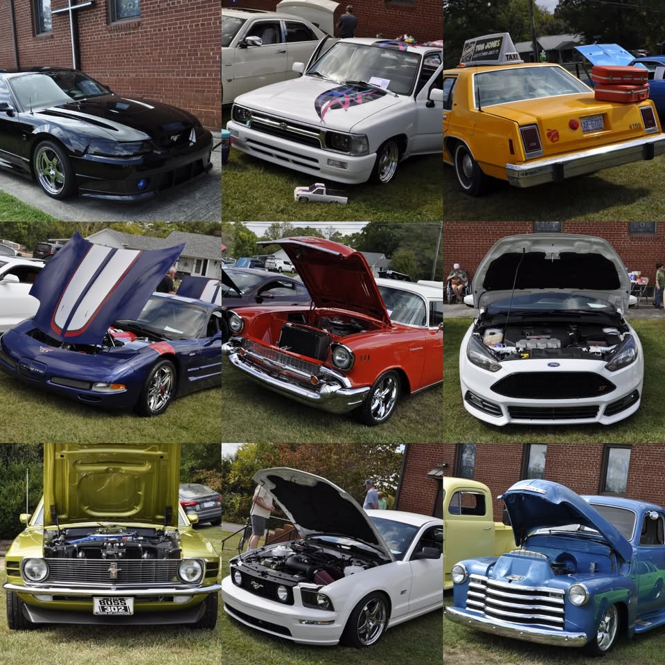 Flyer for 12th Annual Car Show