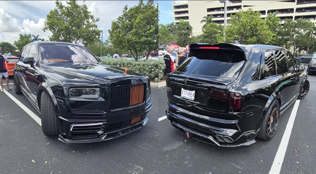 Spotted: The Insane Rolls-Royce Cullinan by Mansory at a Local Car Meet