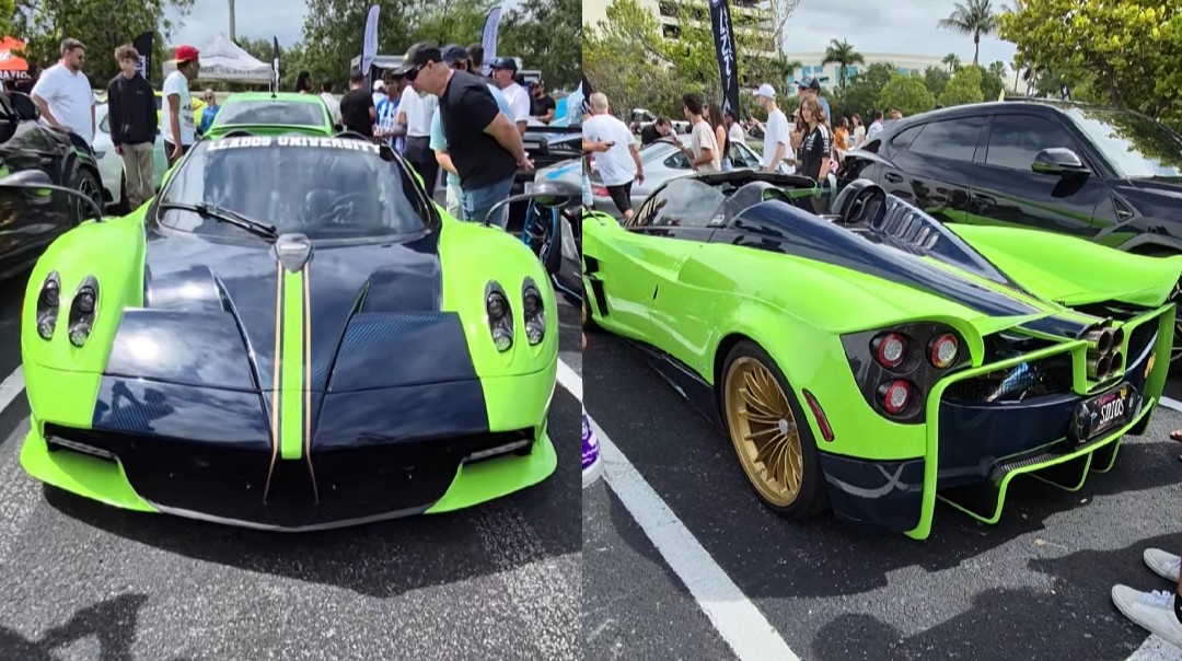Pagani Huayra Roadster BC in Toxic Green and Exposed Carbon: The Hypercar That Refuses to Whisper