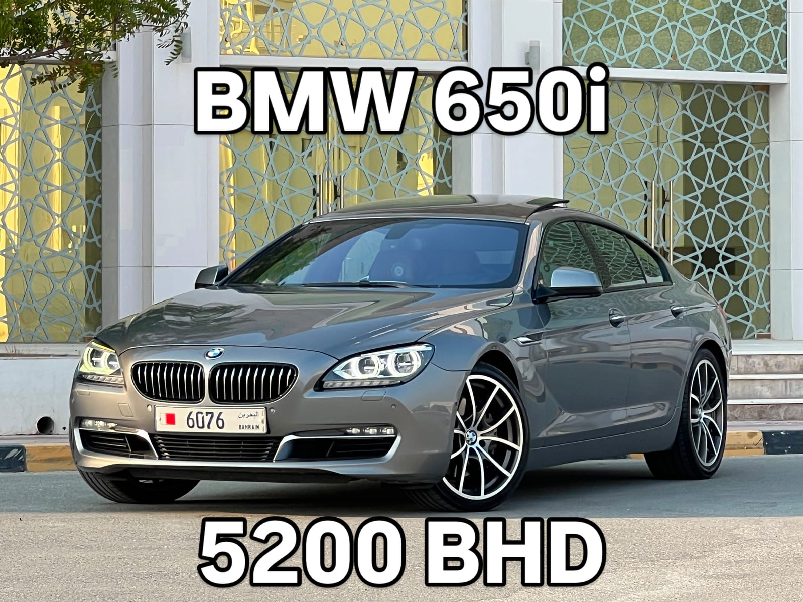 2014 BMW 650i Grand for sale in Bahrain