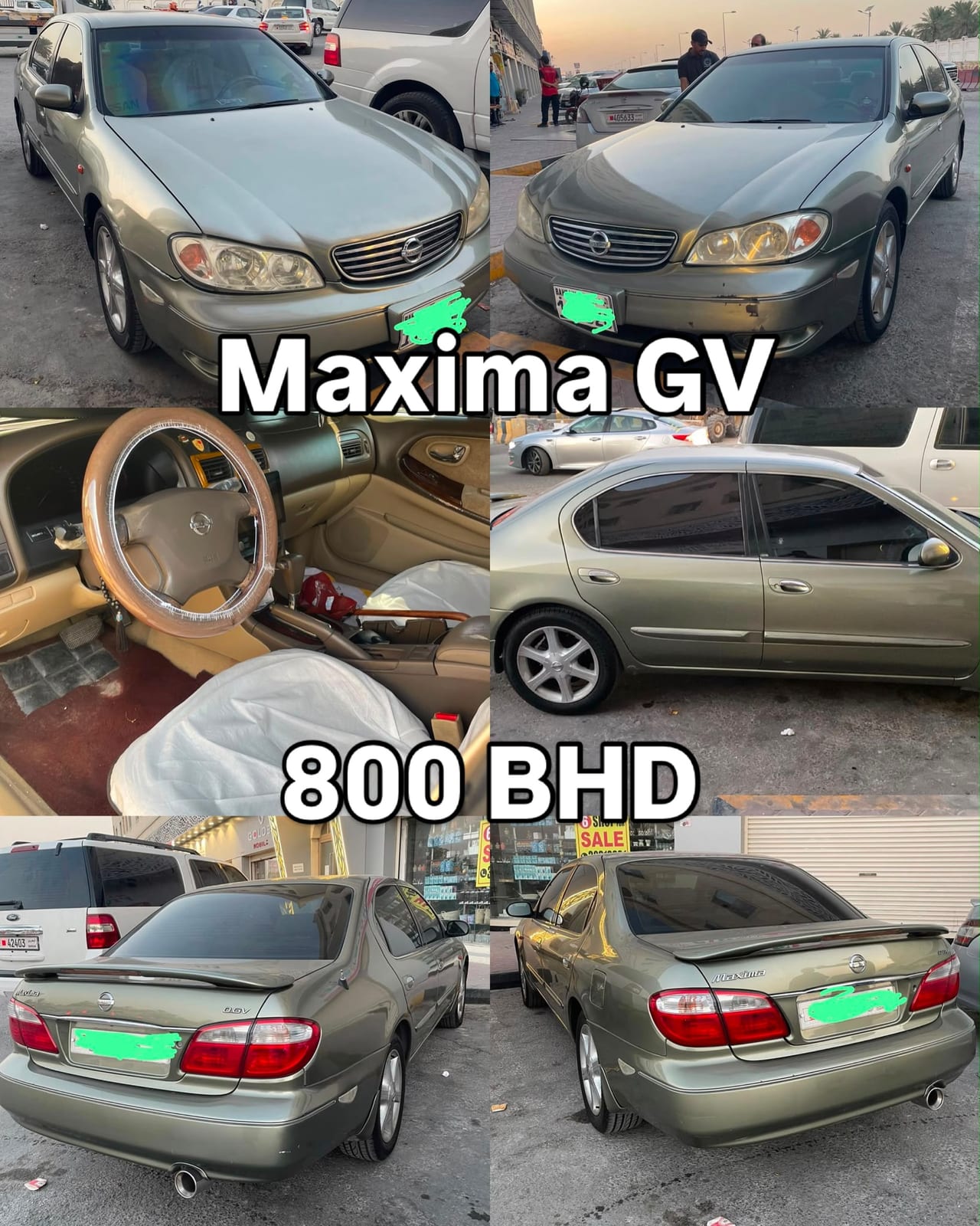 2002 Nissan Maxima for sale in Bahrain
