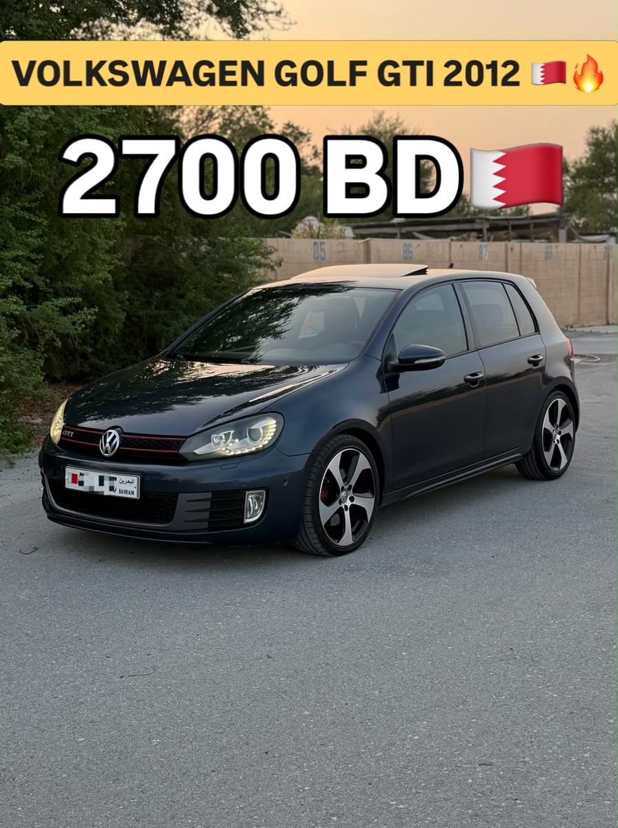 2012 Volkswagen Golf GTI for sale in Bahrain