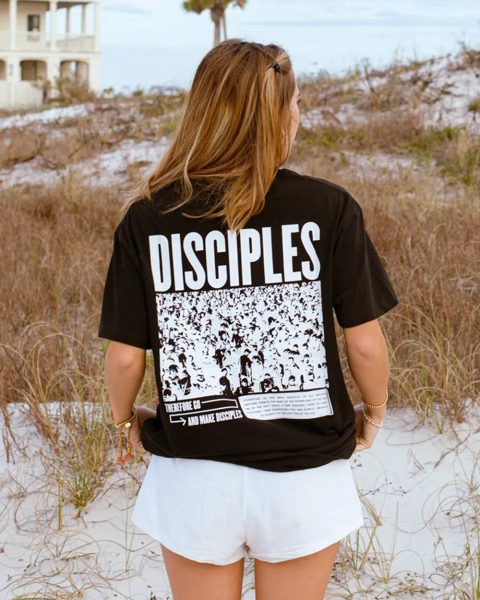 Camiseta Cristã Unissex Disciples - Oversized — imagem 2