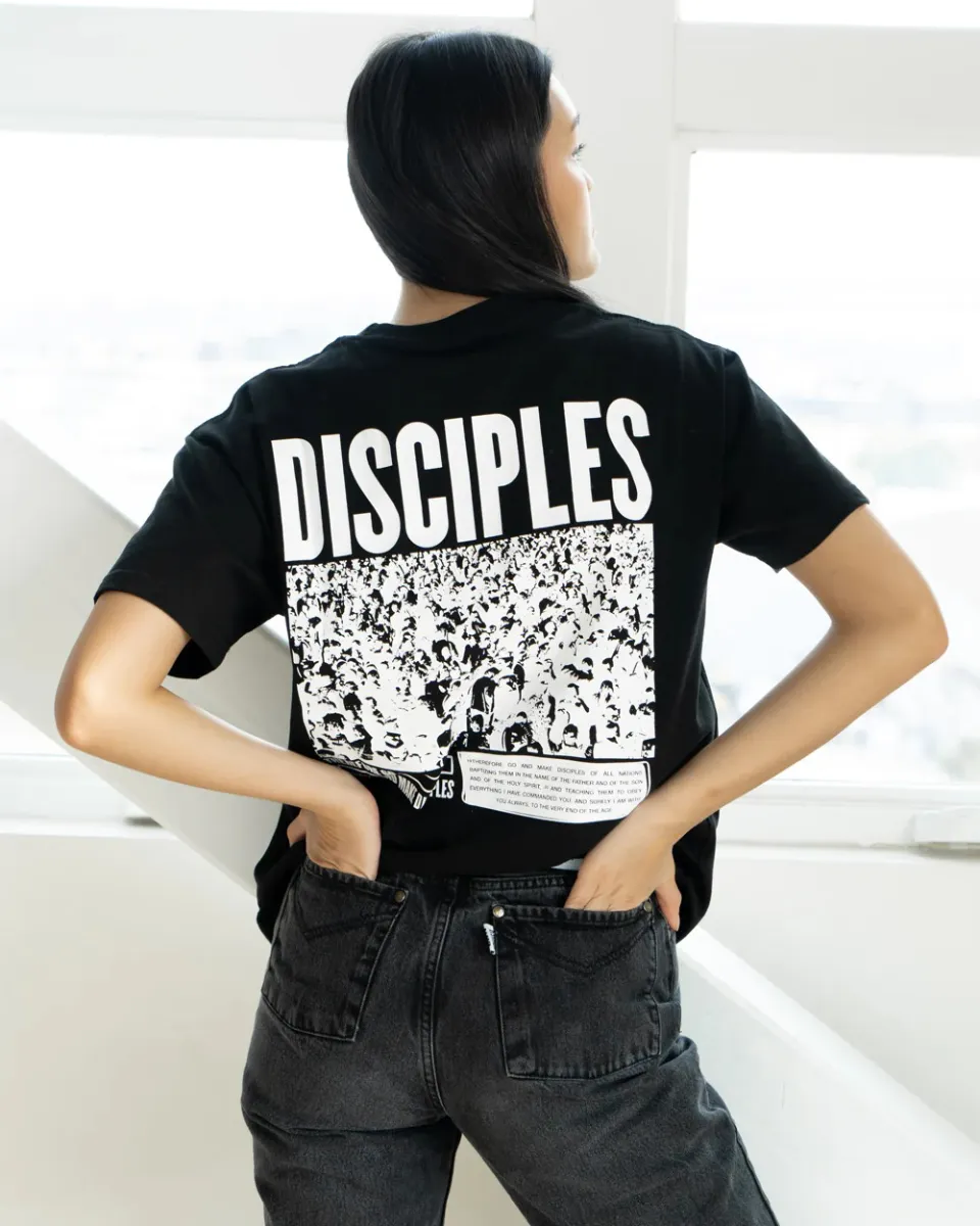 Camiseta Cristã Unissex Disciples - Oversized — imagem 4