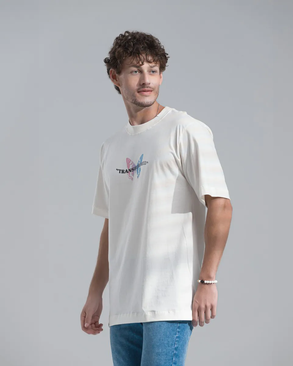 Camiseta Cristã Unissex Transformed - Oversized — imagem 4