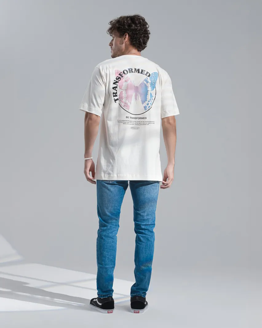 Camiseta Cristã Unissex Transformed - Oversized — imagem 6
