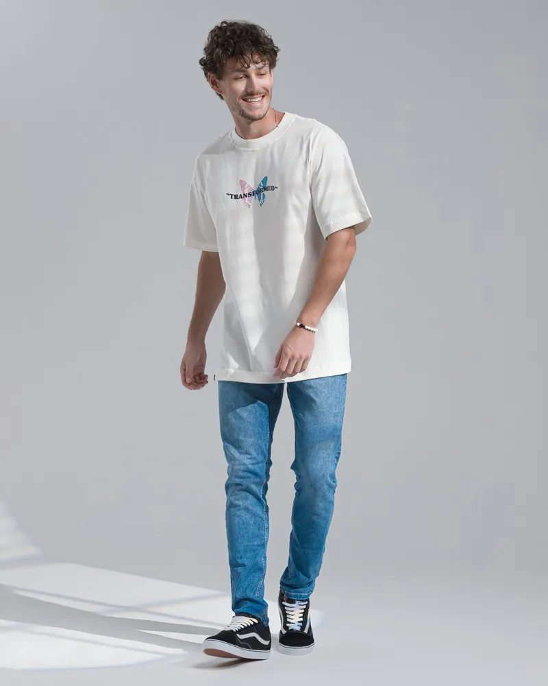 Camiseta Cristã Unissex Transformed - Oversized — imagem 5