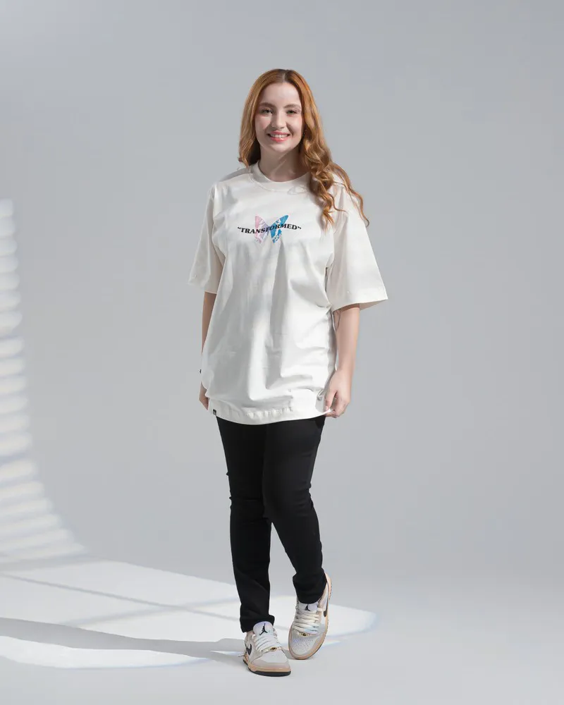 Camiseta Cristã Unissex Transformed - Oversized — imagem 3