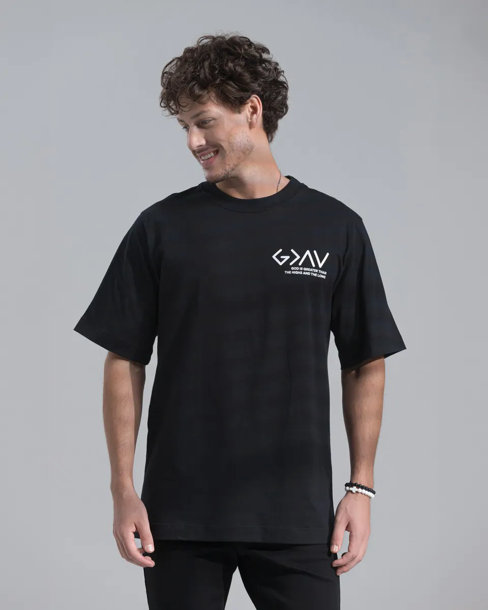 Camiseta Cristã Unissex Highs And Lows - Oversized — imagem 5