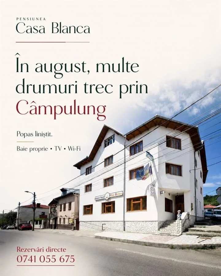 În august, multe drumuri trec prin Câmpulung, spre Muscel și spre zona montană.