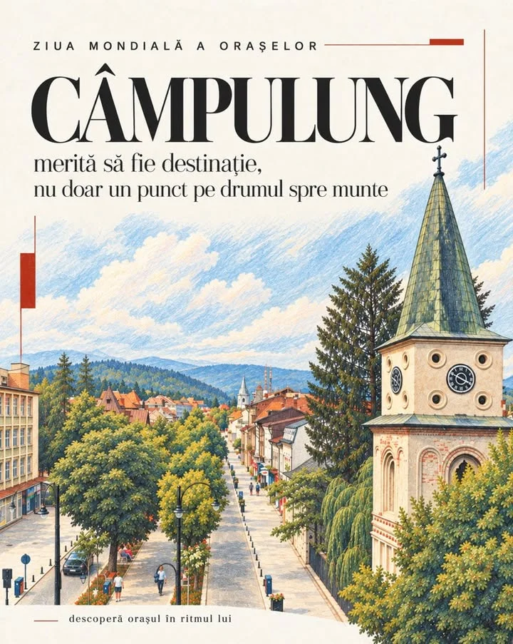 Câmpulung merită să fie destinație, nu doar un punct pe drumul spre munte.