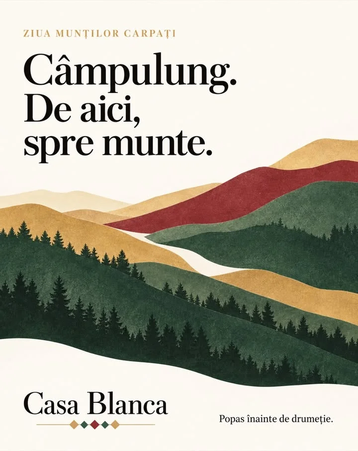 Un popas în Câmpulung înainte de munte
