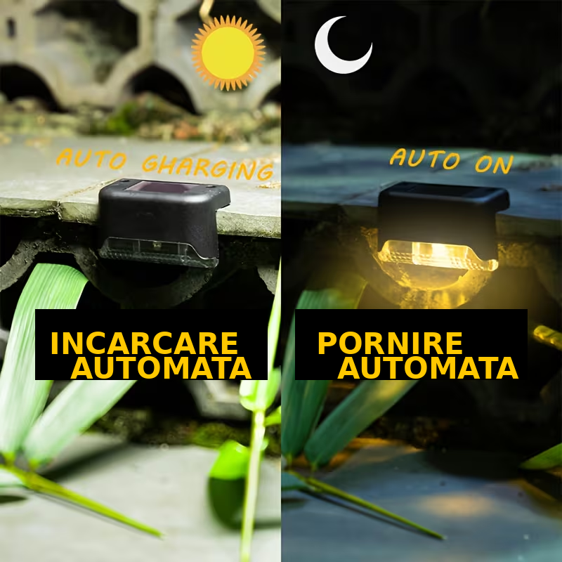 Set 16 Lampi Solare LED - Iluminare Smart Gard & Cărări - Transport rapid ✅