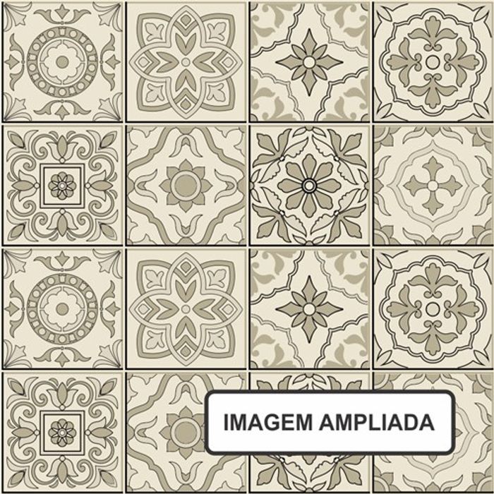 Adesivo Decorativo - Azulejo 005 (Rolo) - Tamanho: 300x60 cm