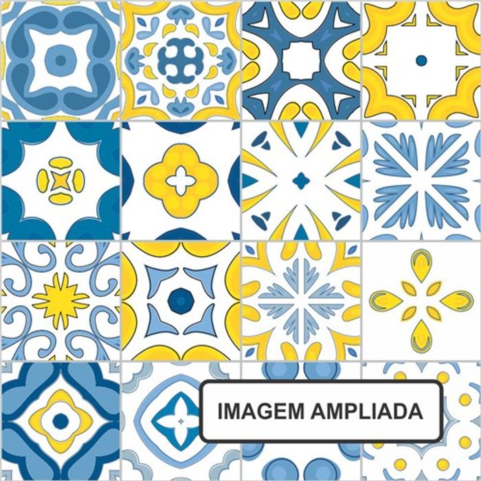 Adesivo Decorativo - Azulejo 026 (Rolo) - Tamanho: 300x60 cm