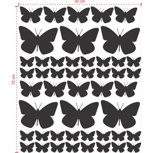 Adesivo Decorativo - Infantil 003 - Tamanho: 60x72 cm - Preto