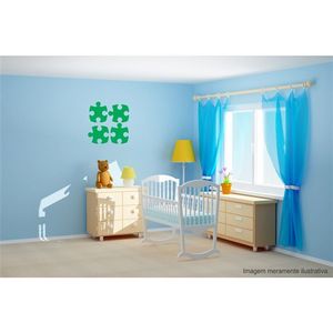 Adesivo Decorativo - Infantil 015 - Tamanho: 60x61 cm - Branco