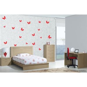 Adesivo Decorativo - Infantil 020 - Tamanho: 61x60 cm - Vermelho