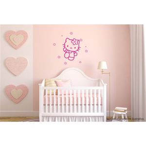 Adesivo Decorativo - Infantil 023 - Tamanho: 64x60 cm - Branco