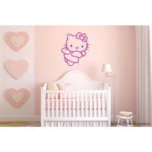 Adesivo Decorativo - Infantil 024 - Tamanho: 70x60 cm - Branco