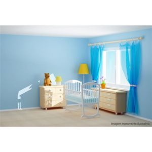 Adesivo Decorativo - Infantil 032 - Tamanho: 60x62 cm - Branco