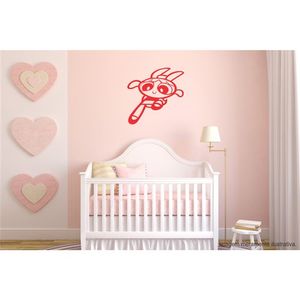 Adesivo Decorativo - Infantil 036 - Tamanho: 60x60 cm - Vermelho