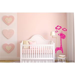 Adesivo Decorativo - Infantil 044 - Tamanho: 50x120 cm - Rosa