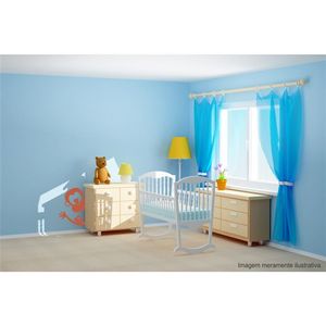 Adesivo Decorativo - Infantil 054 - Tamanho: 60x86 cm - Marrom