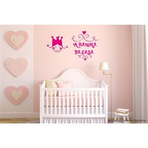 Adesivo Decorativo - Infantil 059 - Tamanho: 105x60 cm - Preto