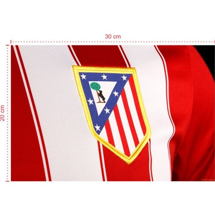 Placa em PVC - Atlético de Madri 001 - Tamanho: 30x20 cm