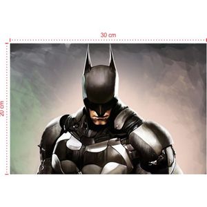 Placa em PVC - Batman 003 - Tamanho: 30x20 cm