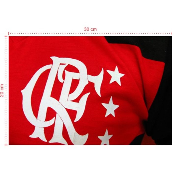 Placa em PVC - Flamengo 001 - Tamanho: 30x20 cm