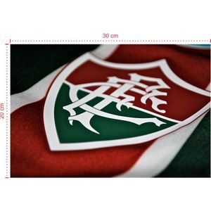 Placa em PVC - Fluminense 001 - Tamanho: 30x20 cm