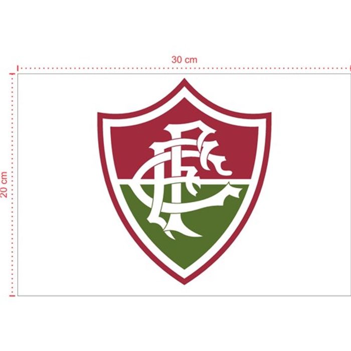 Placa em PVC - Fluminense 002 - Tamanho: 30x20 cm