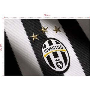 Placa em PVC - Juventus 001 - Tamanho: 30x20 cm