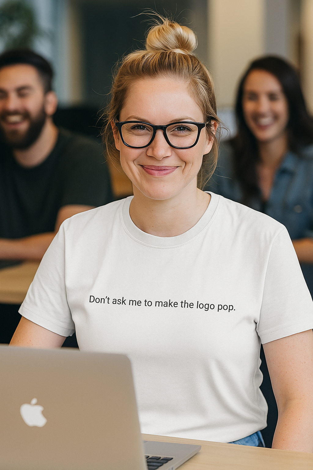 Don't Ask Me to Make the Logo Pop