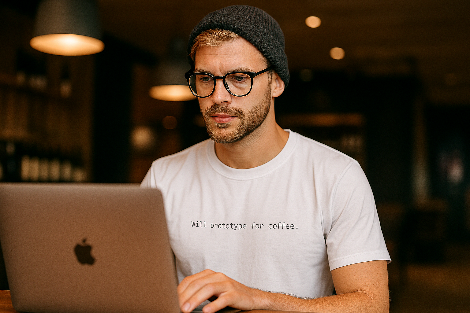 Thumbnail of Will Prototype for Coffee -  Unisex Organic T-Shirt 