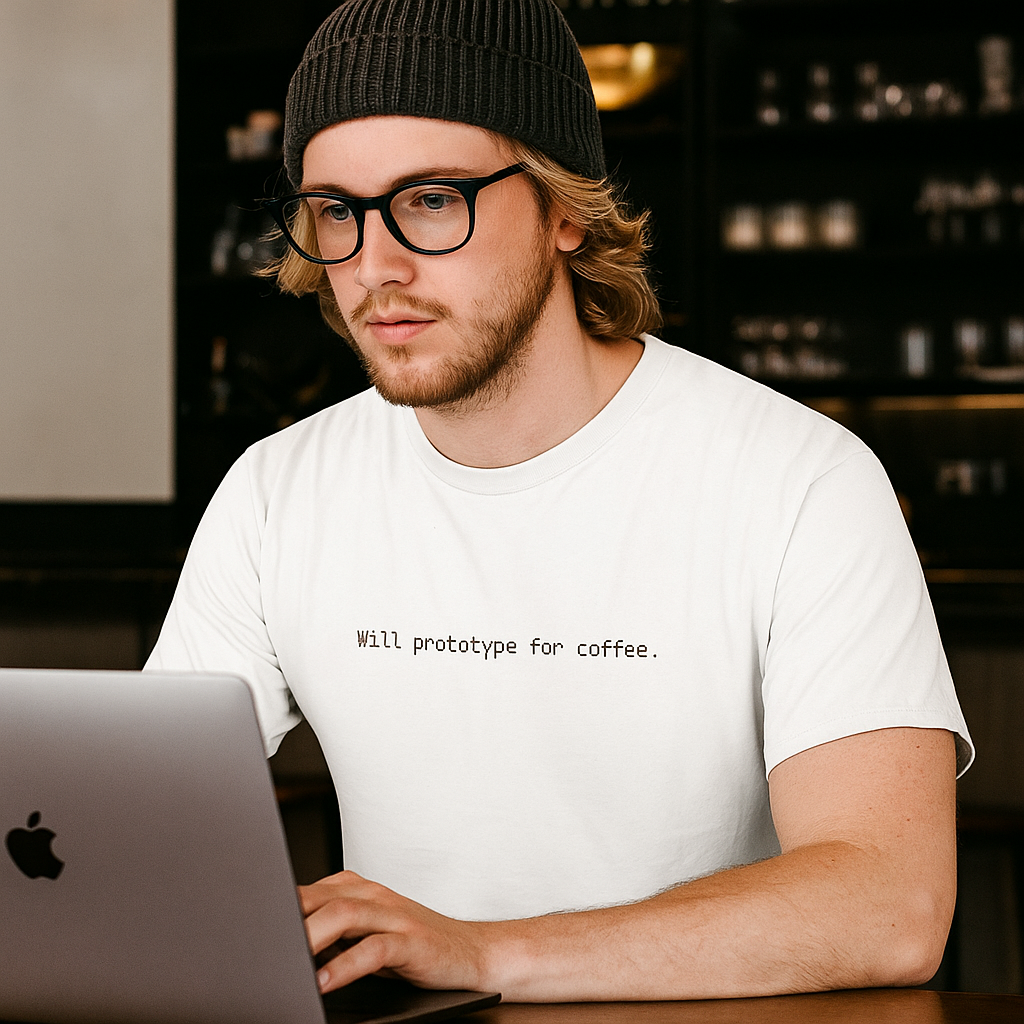 Will Prototype for Coffee - Unisex Organic T-Shirt
