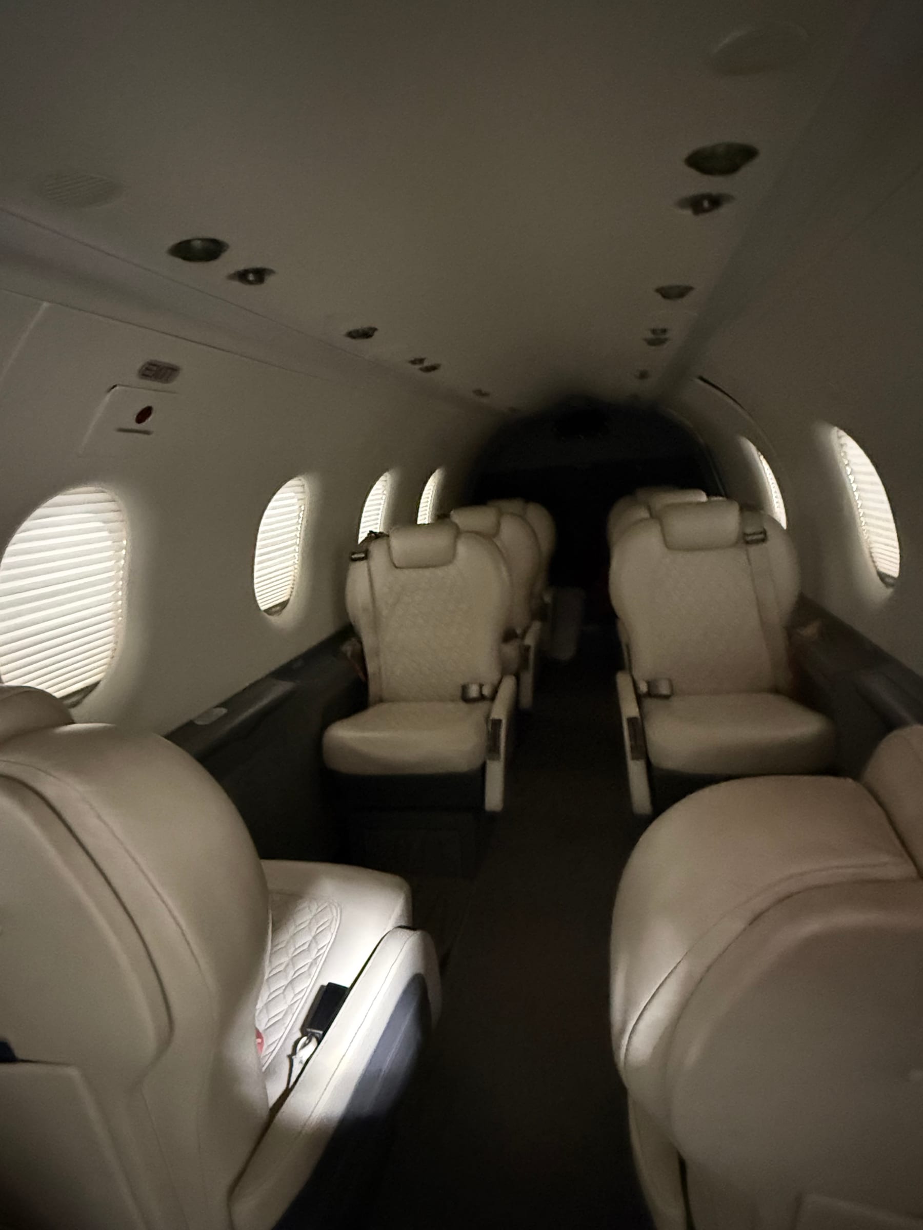 Quieter seating, just off the floor