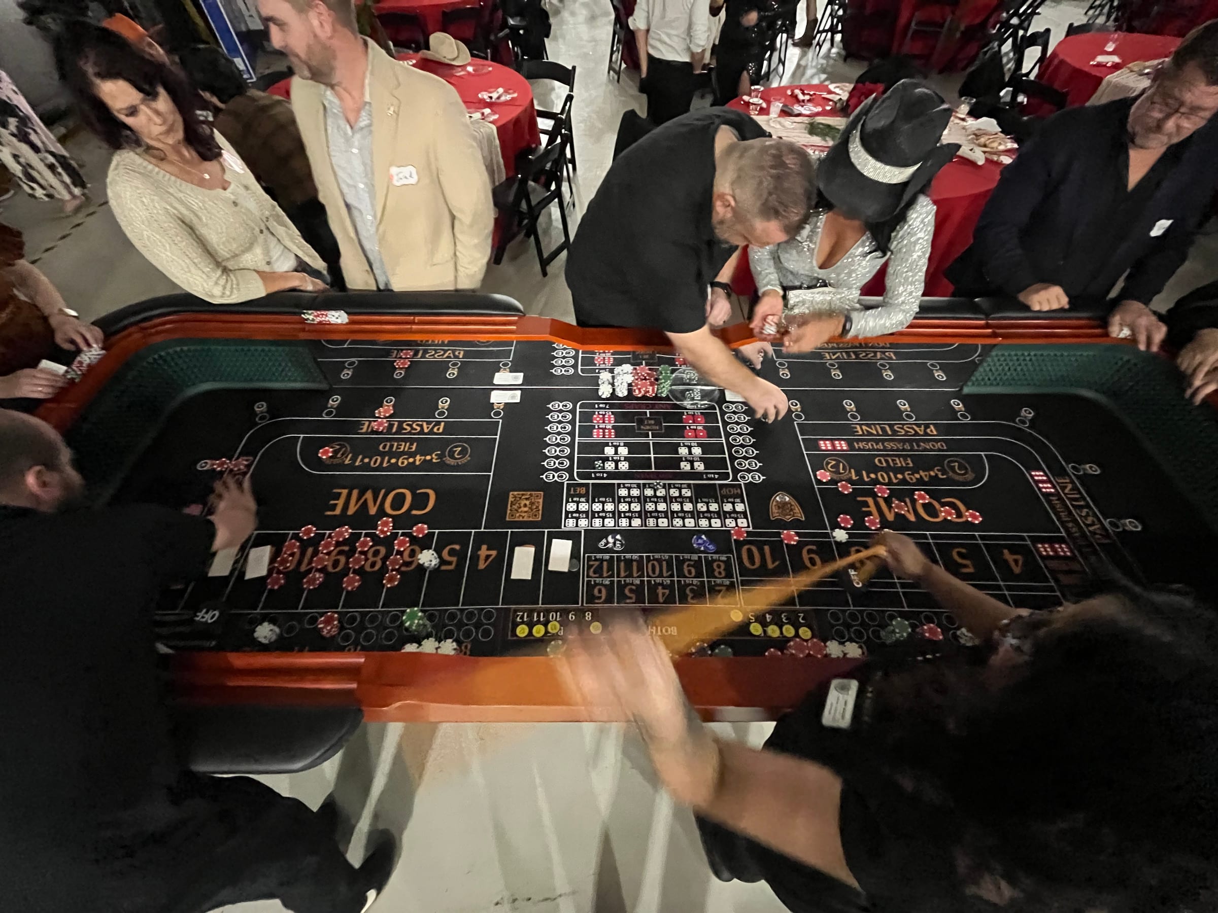 The dice are somewhere in there